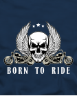 Marškinėliai Born to ride Marškinėliai Born to ride
